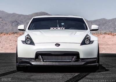 Carbon Creations - Nissan 370Z Carbon Creations N-1 Front Lip Under Spoiler Air Dam - 1 Piece - 105904 - Image 2