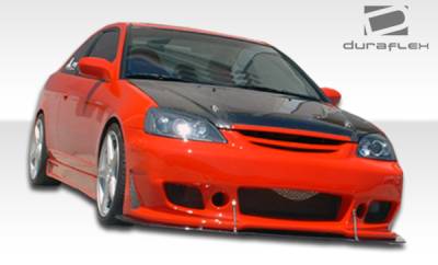 Duraflex - Honda Civic 2DR Duraflex B-2 Side Skirts Rocker Panels - 2 Piece - 100228 - Image 4