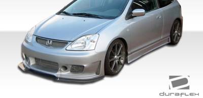 Duraflex - Honda Civic HB Duraflex B-2 Front Bumper Cover - 1 Piece - 100347 - Image 2