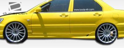 Duraflex - Mitsubishi Lancer Duraflex K-1 Side Skirts Rocker Panels - 2 Piece - 100368 - Image 2