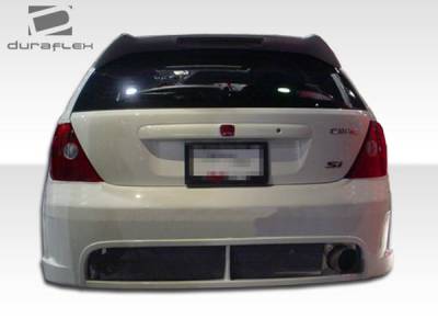 Duraflex - Honda Civic HB Duraflex JDM Buddy Rear Bumper Cover - 1 Piece - 100444 - Image 2