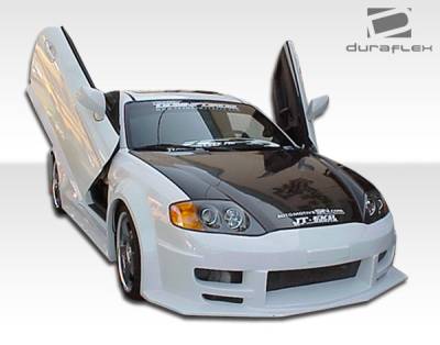 Duraflex - Hyundai Tiburon Duraflex Poison Flared Front Bumper Cover - 1 Piece - 100454 - Image 4