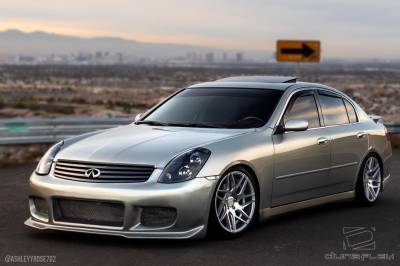 Duraflex - Infiniti G35 4DR Duraflex GT Competition Front Bumper Cover - 1 Piece - 100470 - Image 2