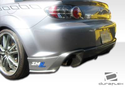 Duraflex - Mazda RX-8 Duraflex M-1 Speed Rear Lip Under Spoiler Air Dam - 1 Piece - 100583 - Image 2