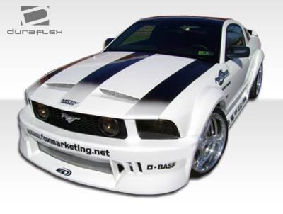 Duraflex - Ford Mustang Duraflex Hot Wheels Wide Body Front Bumper Cover - 1 Piece - 100652 - Image 4