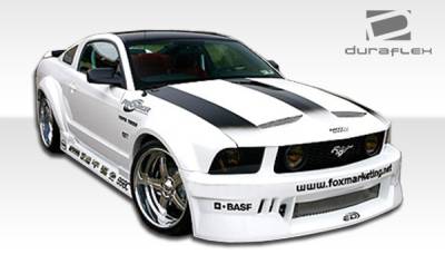 Duraflex - Ford Mustang Duraflex Hot Wheels Wide Body Rear Fender Flares - 2 Piece - 100655 - Image 4