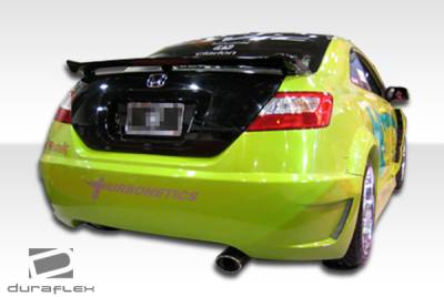 Duraflex - Honda Civic 2DR Duraflex Hot Wheels Wide Body Rear Fender Flares - 2 Piece - 100679 - Image 3