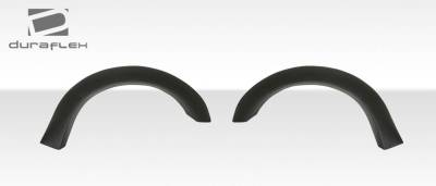 Duraflex - Honda Civic 2DR Duraflex Hot Wheels Wide Body Rear Fender Flares - 2 Piece - 100679 - Image 6