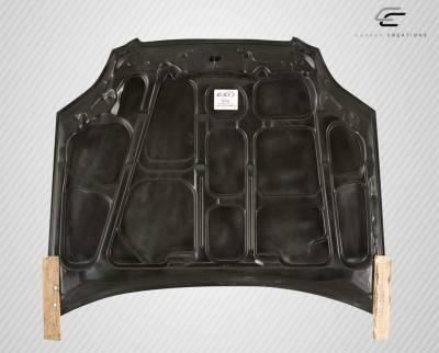 Carbon Creations - Honda Civic Carbon Creations OEM Hood - 1 Piece - 101709 - Image 9