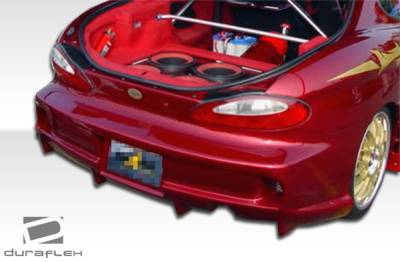 Duraflex - Hyundai Tiburon Duraflex Vader 2 Rear Bumper Cover - 1 Piece - 101860 - Image 3