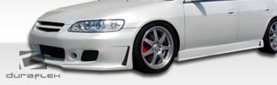 Duraflex - Honda Accord 4DR Duraflex B-2 Side Skirts Rocker Panels - 2 Piece - 101979 - Image 3