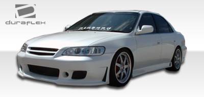 Duraflex - Honda Accord 4DR Duraflex B-2 Side Skirts Rocker Panels - 2 Piece - 101979 - Image 4