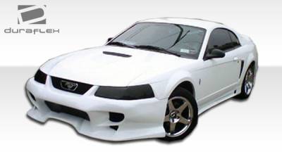 Duraflex - Ford Mustang Duraflex Vader Front Bumper Cover - 1 Piece - 102082 - Image 3