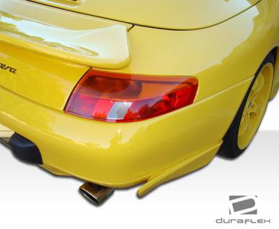 Duraflex - Porsche 911 Duraflex GT-3 Look Rear Add On Bumper Extensions - 2 Piece - 103750 - Image 2