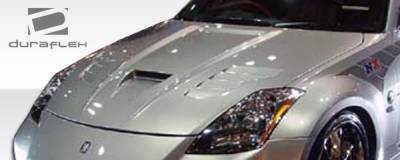 Duraflex - Nissan 350Z Duraflex Vader Hood - 1 Piece - 104860 - Image 3