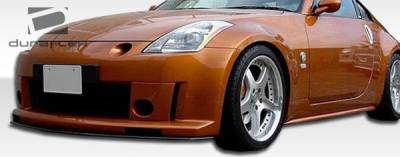 Duraflex - Nissan 350Z Duraflex S Design Front Bumper Cover - 1 Piece - 104980 - Image 2