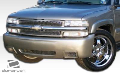 Duraflex - Chevrolet Silverado Duraflex SS Front Bumper Cover - 1 Piece - 105243 - Image 2