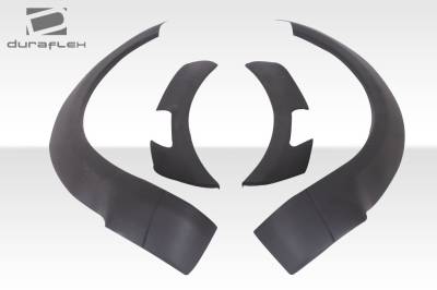 Duraflex - Porsche Cayenne Duraflex G-Sport Wide Body Front Fender Flares - 4 Piece - 105415 - Image 6