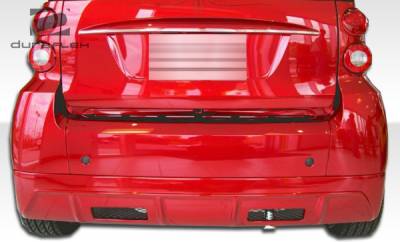 Duraflex - Smart ForTwo Duraflex FX Rear Lip Under Spoiler Air Dam - 1 Piece - 105669 - Image 2