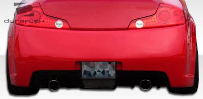 Duraflex - Infiniti G35 2DR Duraflex C-Sport Rear Bumper Cover - 1 Piece - 105886 - Image 2