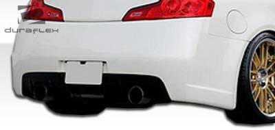 Duraflex - Infiniti G35 2DR Duraflex C-Sport Rear Bumper Cover - 1 Piece - 105886 - Image 3