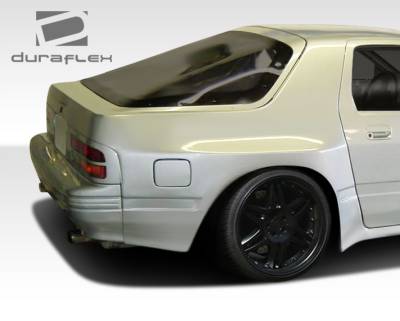 Duraflex - Mazda RX-7 Duraflex MTP Wide Body Rear Fender Flares - 2 Piece - 106594 - Image 2