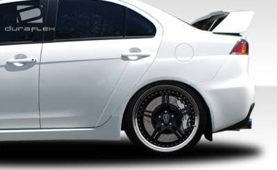 Duraflex - Mitsubishi Lancer Duraflex Evo X Look Wing Trunk Lid Spoiler - 1 Piece - 106959 - Image 3