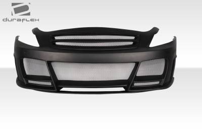 Duraflex - Infiniti G25 Duraflex Elite Front Bumper Cover - 1 Piece - 108242 - Image 4