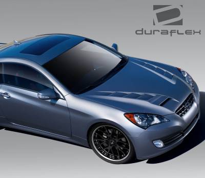 Duraflex - Hyundai Genesis Duraflex RS-1 Hood - 1 Piece - 108668 - Image 2