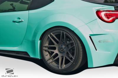 Duraflex - Subaru BRZ Duraflex 86-R Wide Body Rear Fenders - 2 Piece - 109037 - Image 7