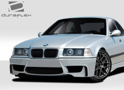 Duraflex - BMW 3 Series Duraflex 1M Look Front Bumper Cover - 1 Piece - 109311 - Image 2