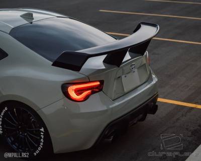 Duraflex - Subaru BRZ Duraflex Zeus Wing Trunk Lid Spoiler - 3 Piece - 109625 - Image 3