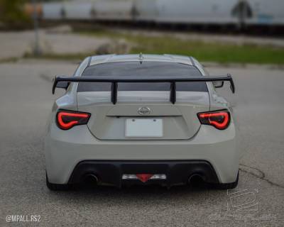 Duraflex - Subaru BRZ Duraflex Zeus Wing Trunk Lid Spoiler - 3 Piece - 109625 - Image 2