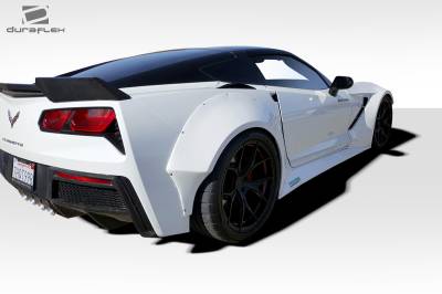 Duraflex - Chevrolet Corvette Duraflex Gran Veloce Wide Body Kit - 8 Piece - 112500 - Image 2