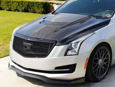 Carbon Creations - Cadillac ATS AC-1 DriTech Carbon Fiber Body Kit- Hood 112972 - Image 3