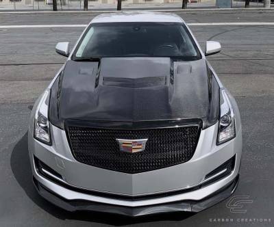 Carbon Creations - Cadillac ATS AC-1 DriTech Carbon Fiber Body Kit- Hood 112972 - Image 4