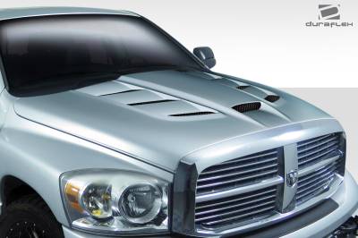 Duraflex - Dodge Ram Viper Look Duraflex Body Kit- Hood 113008 - Image 2