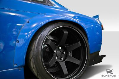 Duraflex - Nissan 240SX RBS V2 Duraflex Wide Rear Fender Flares 113848 - Image 2