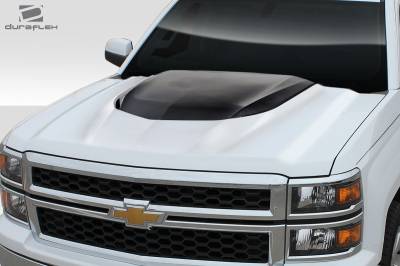 Duraflex - Chevrolet Silverado ZL1 V2 Duraflex Body Kit- Hood 114228 - Image 2