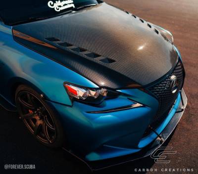 Carbon Creations - Lexus IS Bolt Carbon Fiber Creations Body Kit- Hood 114420 - Image 5