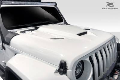 Duraflex - Jeep Wrangler Hellcat Duraflex Body Kit- Hood 115007 - Image 2