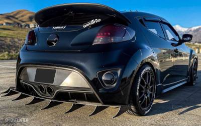 Duraflex - Hyundai Veloster D1 Duraflex Body Kit-Wing/Spoiler 115294 - Image 4