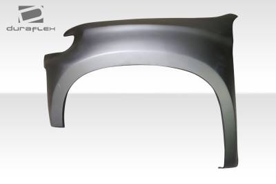 Duraflex - Chevrolet Silverado 3.5" Buldge Duraflex Body Kit- Front Fenders 115502 - Image 3