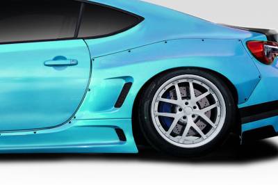 Duraflex - Scion FRS GT500 V3 Duraflex Wide Rear Fender Flares 114482 - Image 1