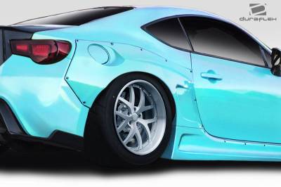 Duraflex - Scion FRS GT500 V3 Duraflex Wide Rear Fender Flares 114482 - Image 2