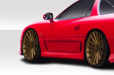 Duraflex - Mitsubishi 3000GT Vader Duraflex Side Skirts Body Kit 114662 - Image 1