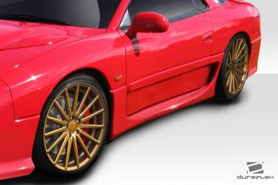 Duraflex - Mitsubishi 3000GT Vader Duraflex Side Skirts Body Kit 114662 - Image 2