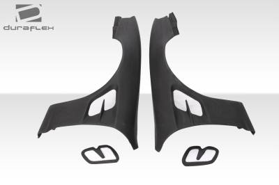 Duraflex - Nissan 240SX Supercool Duraflex Front Wide Body Kit Fenders 114854 - Image 2