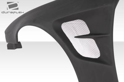 Duraflex - Nissan 240SX Supercool Duraflex Front Wide Body Kit Fenders 114854 - Image 4