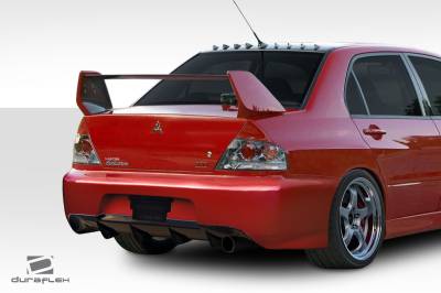 Duraflex - Mitsubishi Lancer VTC Duraflex Rear Body Kit Bumper 114929 - Image 2